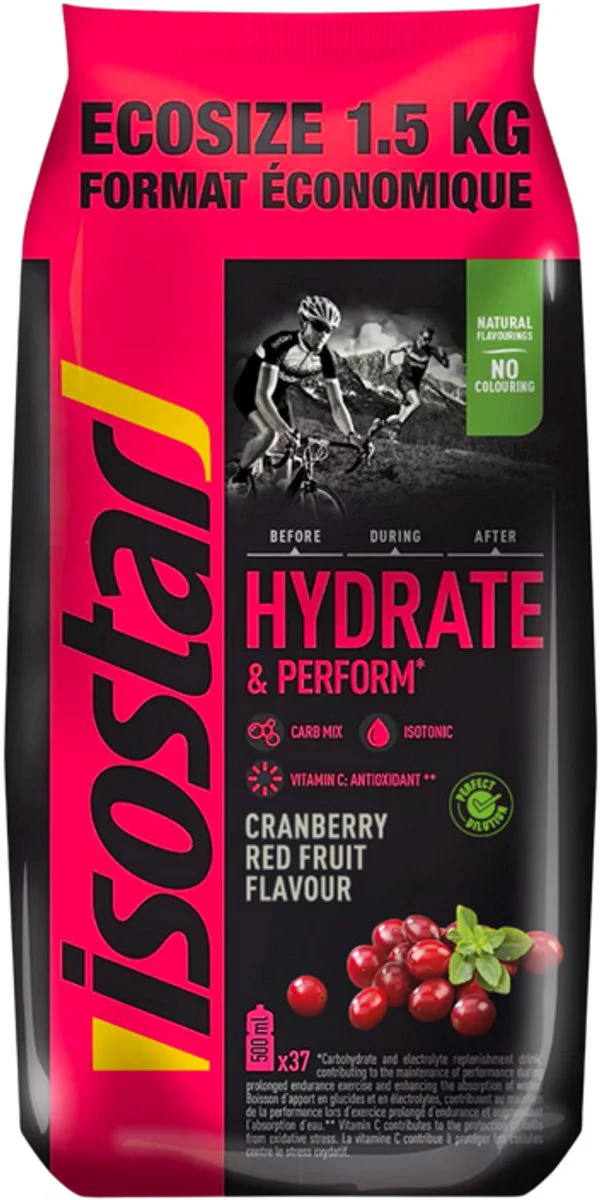 Isostar Hydrate & Perform Cranberry 1500 gr