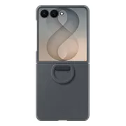 Samsung Galaxy Z Flip 8 Siliconen Back Cover met Magneet Zwart
