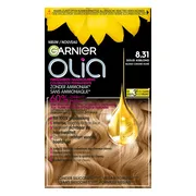 Garnier Olia Permanente Haarkleuring 8.31 Goud Asblond