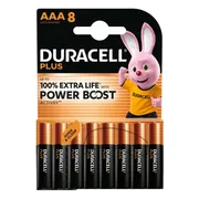 Duracell Alkaline Batterijen Mainline Bst AAA 8 stuks