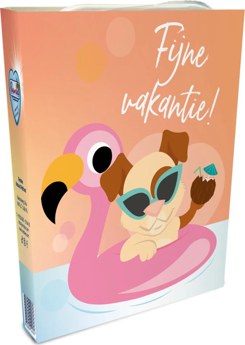 10x Renske Woef Gift Fijne Vakantie (Zonvakantie)