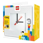 LEGO Wandklok MOC (My Own Creation) - wit