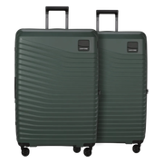 Samsonite Intuo Expandable Spinner 81cm Duo Pack Olive Green