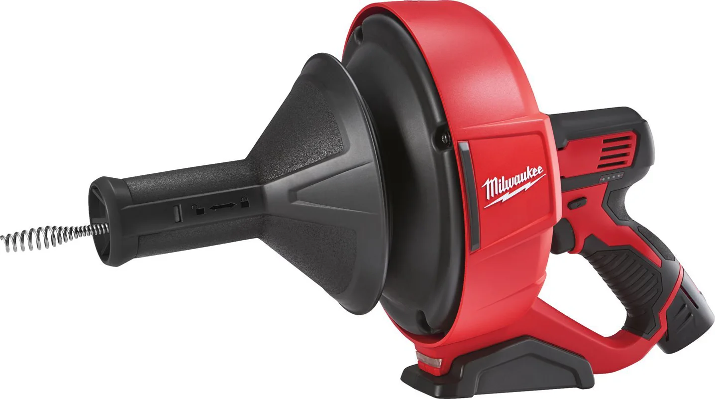 Milwaukee M12 BDC8-202C Ontstoppingsmachine met 8 mm diameter spiraalkabel 12V 2.0Ah - 4933451633