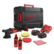 Milwaukee M18 FUEL™ FROP15-502X KIT Accu excentrische polijstmachine 125mm + accessoires 18V 5.0Ah in HD-Box - 4933492352
