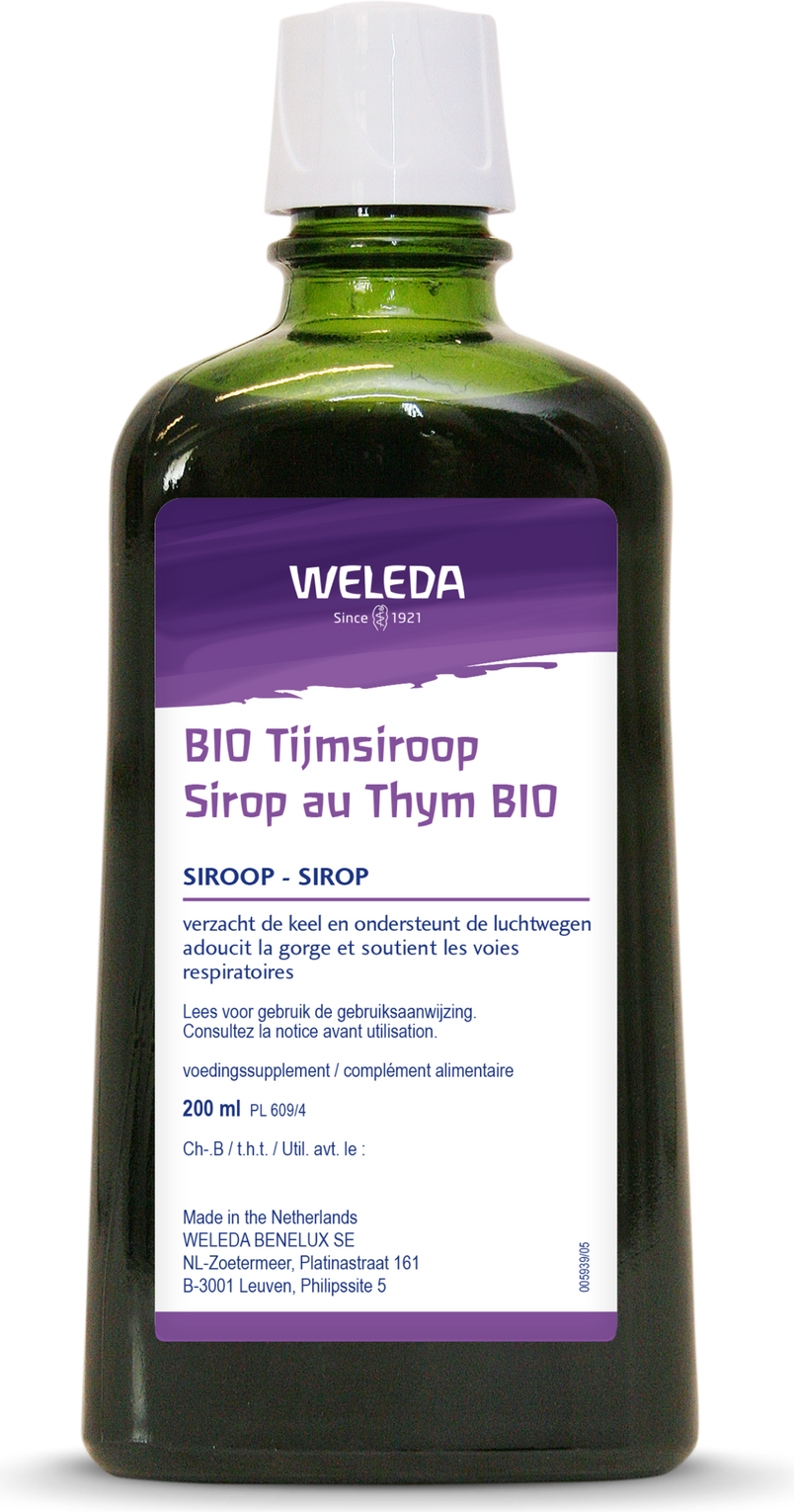 Weleda Tijmsiroop Bio 200ml