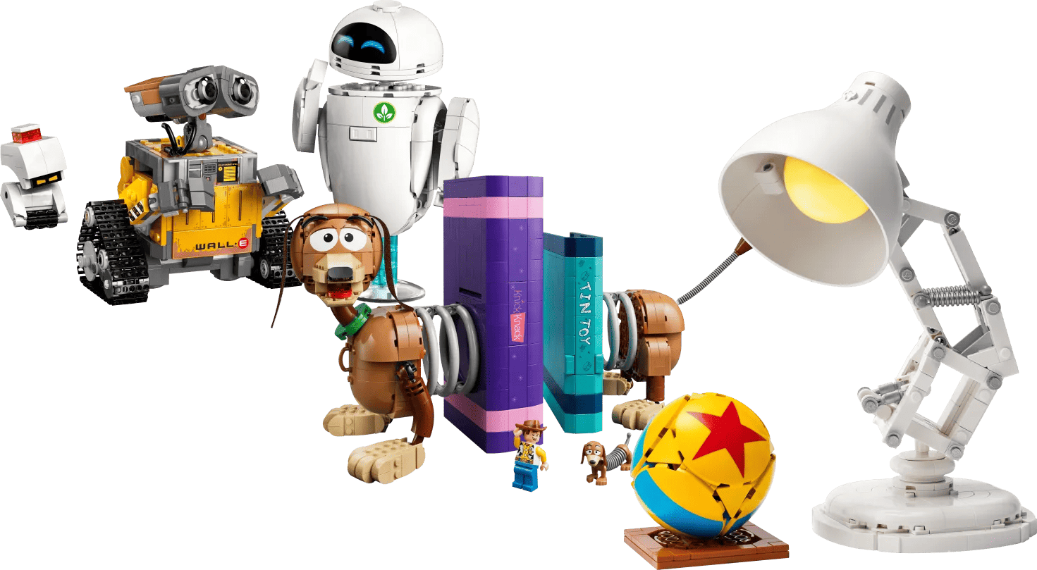 LEGO Pixar en Toy Story set 43301 + 43279 + 21357