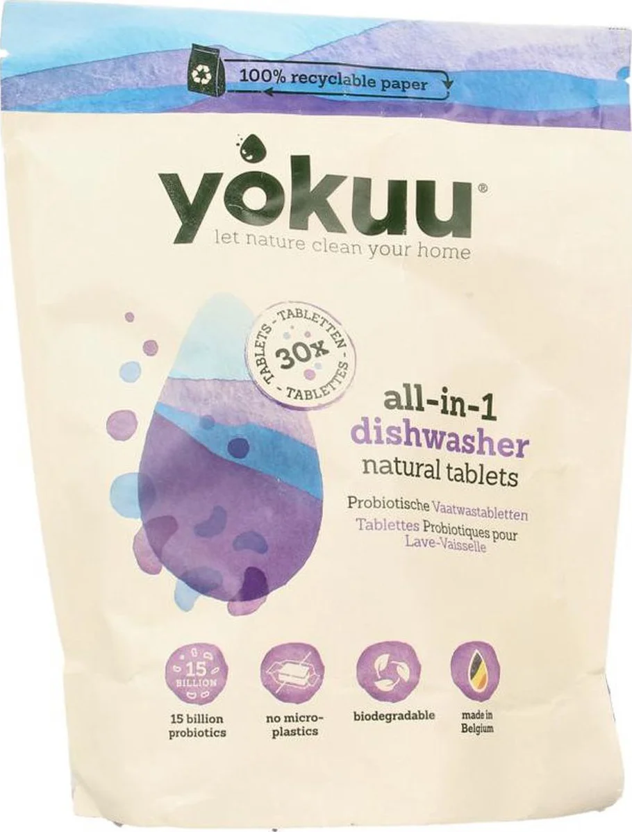 Yokuu 4-in-1 Vaatwastabletten 30ST