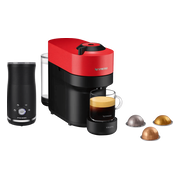 Krups Nespresso Vertuo Pop XN9205 Spicy Red + Pierre Melkopschuimer
