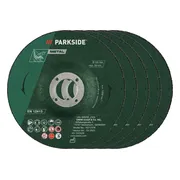 PARKSIDE Haakse slijper accessoires (Slijpschijven 5-delig)