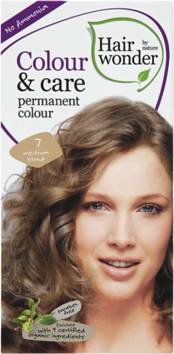 Hairwonder Colour & Care 7 Medium Blond 100ML