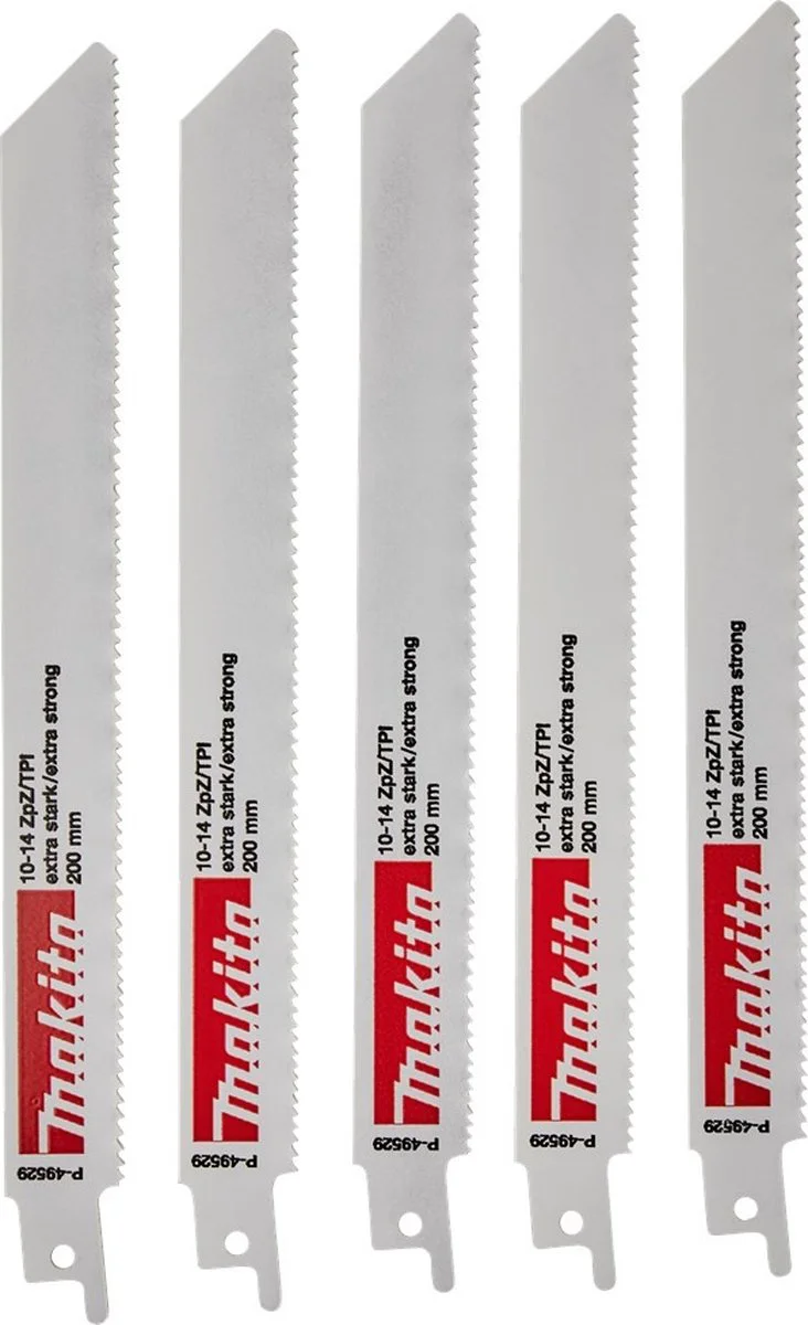 Makita P-49529 Reciprozaagblad Hout/Staal 200mm