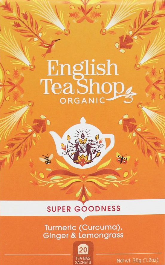 English Tea Shop Curcuma, Ginger & Lemongrass Thee 20ZK