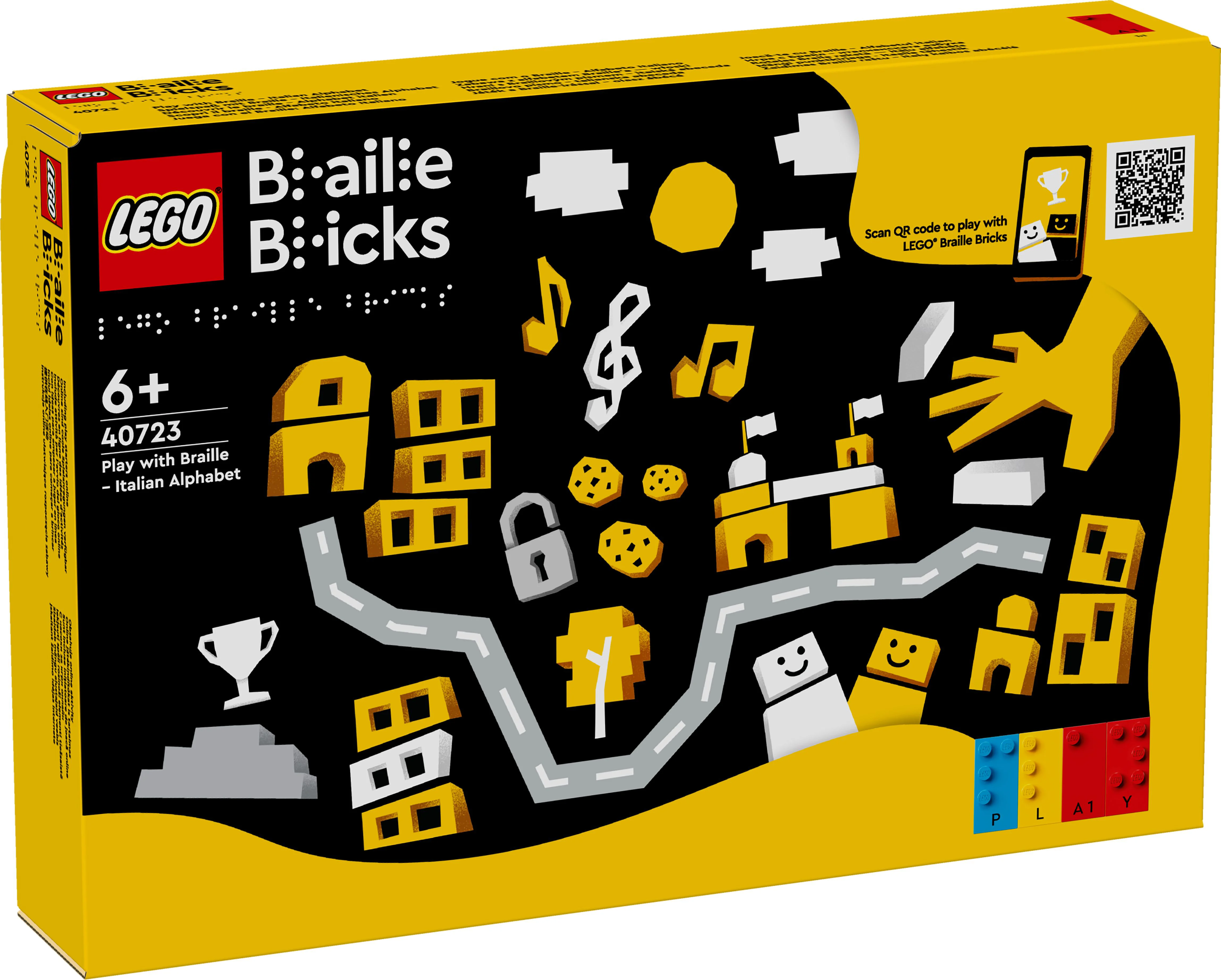 LEGO Spelen met braille - Italiaans alfabet 40723