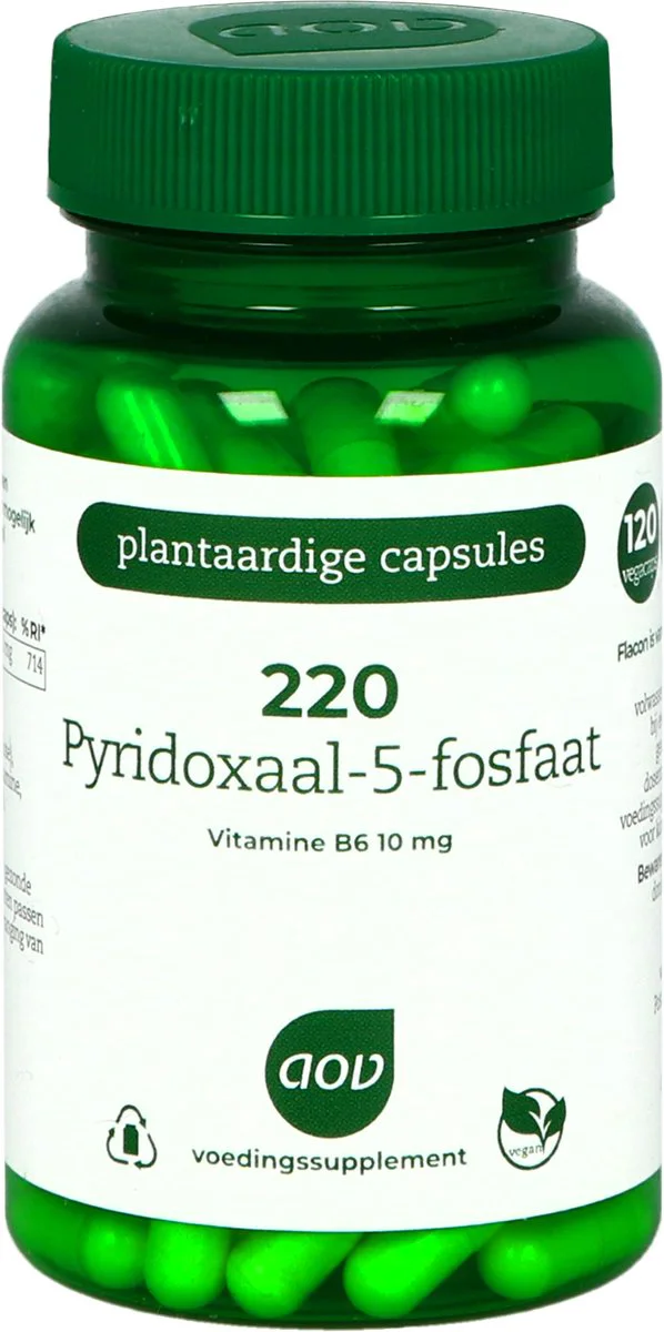 AOV 220 Pyridoxaal-5-fosfaat Capsules 120VCP