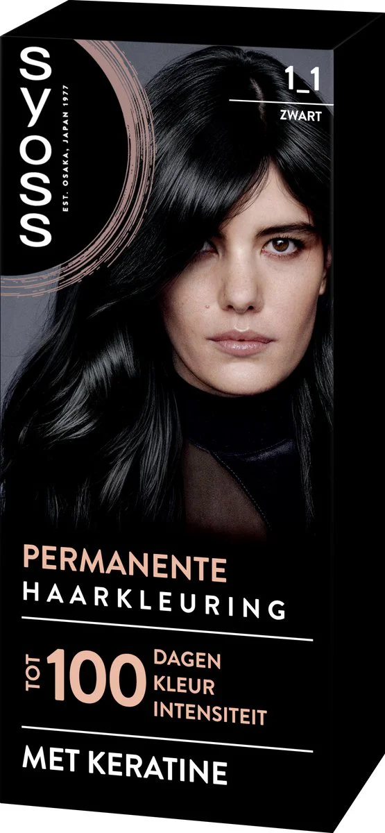 Syoss Baseline Haarverf 1-1 Zwart