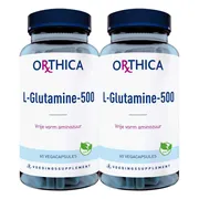 2x Orthica L-Glutamine-500 60 capsules