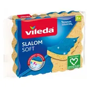 Vileda Schuursponsen Slalom Soft 2 stuks