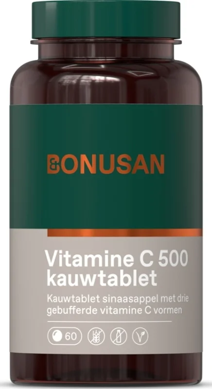 Bonusan Vitamine C-500 Kauwtabletten 60TB