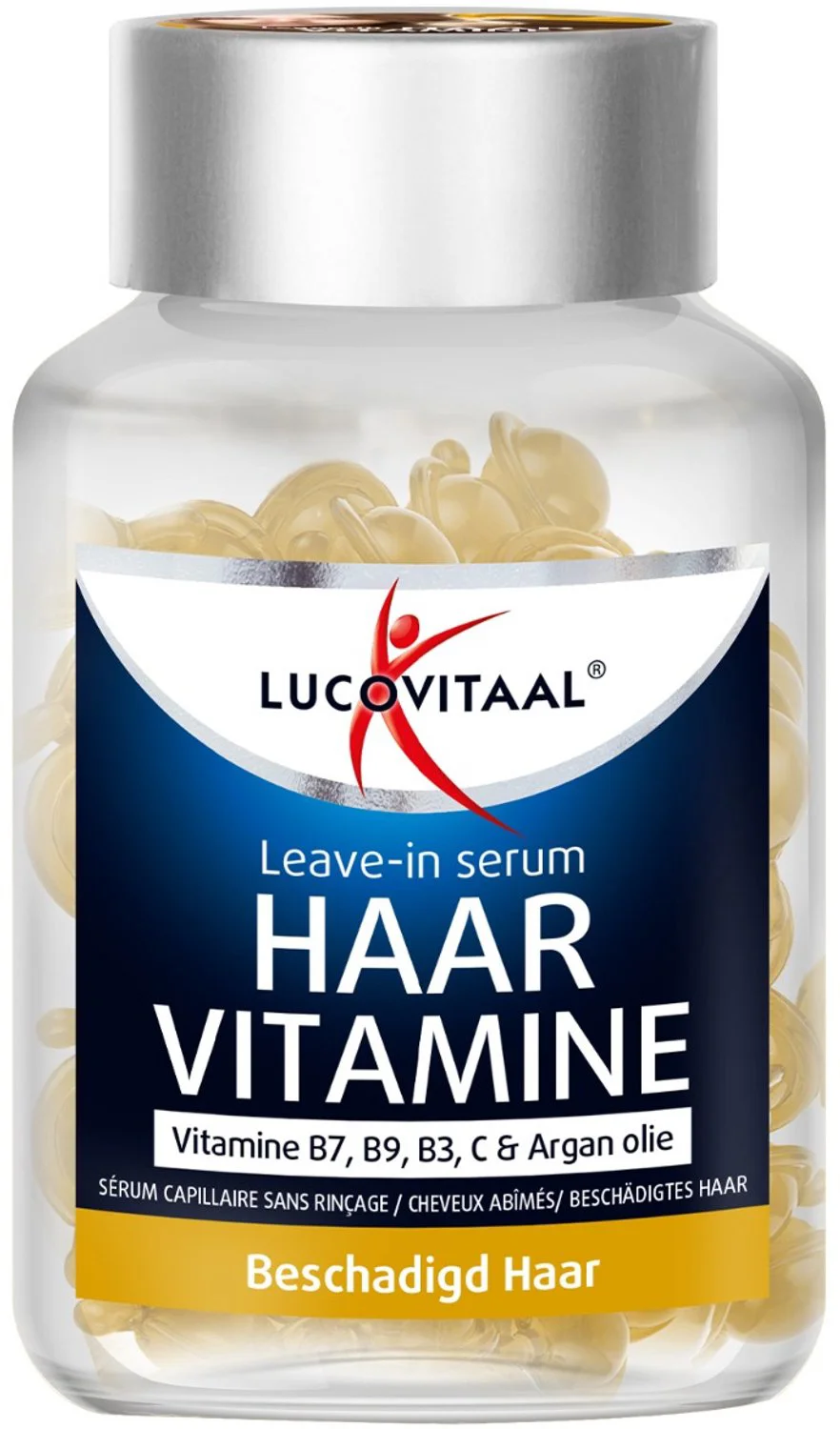 Lucovitaal Haarvitamine Leave-in Serum Beschadigd Haar Capsules 25CP