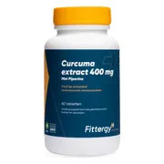 Fittergy Curcuma Extract 400 mg Tabletten 60TB