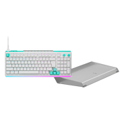 Logitech G512 X 98 Gaming Toetsenbord Qwerty Wit + Polssteun