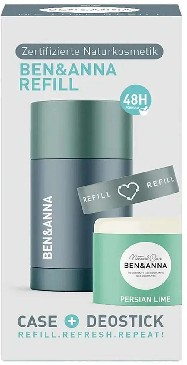 Ben & Anna Persian Lime Case + Deostick Refill 40GR