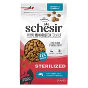 Schesir Monoproteïne Promo Kattenvoer Droog Sterilized Vis 1,5 kg