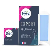 Veet Expert Koude Waxstrips Benen & Lichaam Gevoelige Huid 40ST