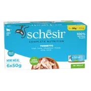 Schesir Kattenvoer Tonijn 6 x 50 gr