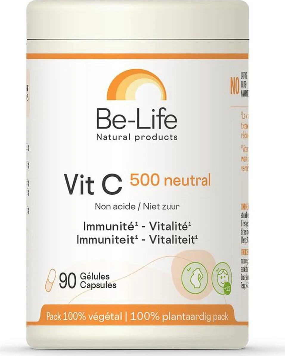 Be-Life Vit C 500 Neutral Capsules 90CP