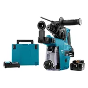 Makita DHR242RTJW Accu combihamer SDS-Plus 2,0J + stofafzuiging 18V 5.0Ah in Mbox