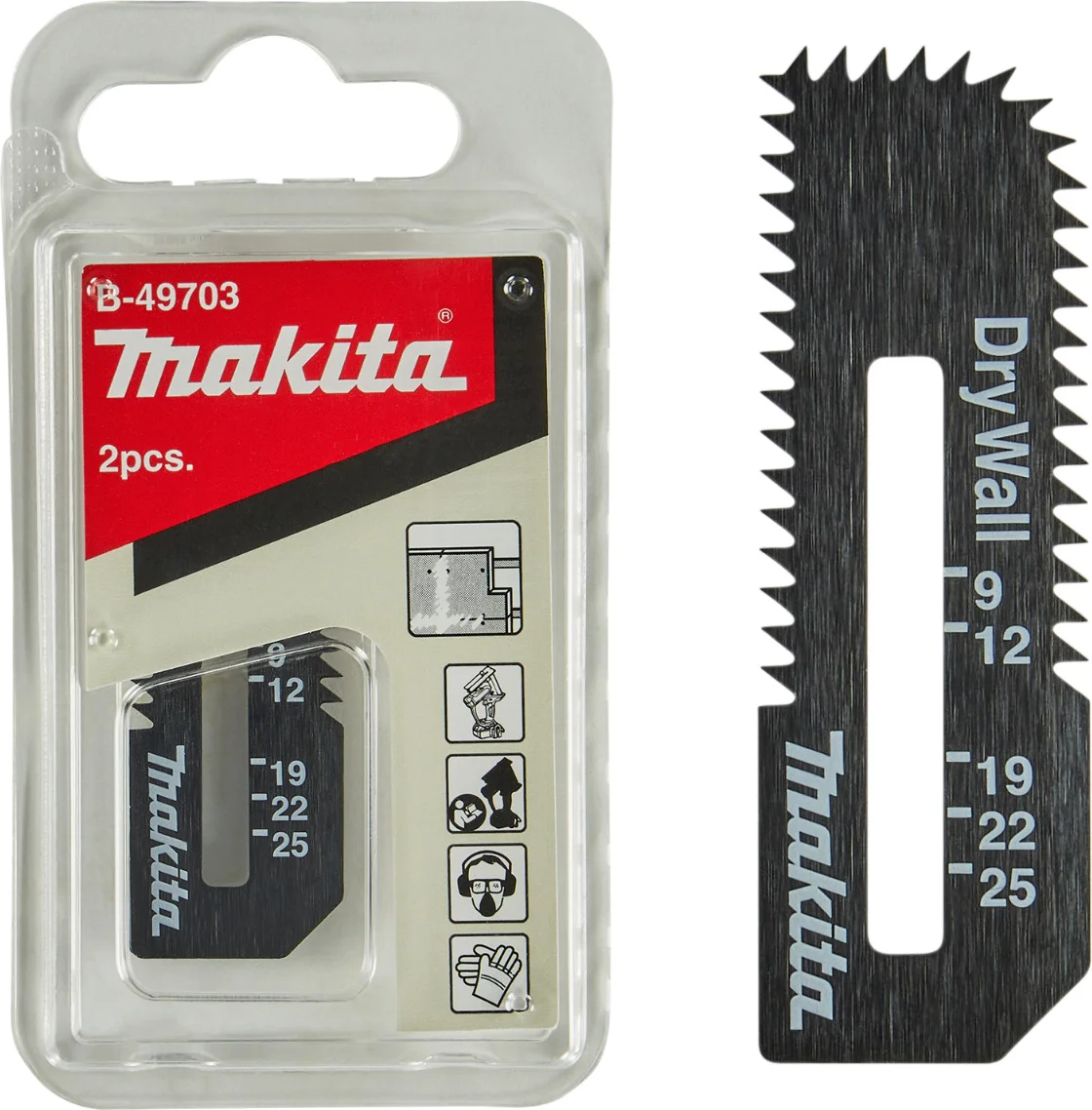 Makita B-49703 Gipsplaat zaagblad voor gipszaag VE=2