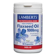 Lamberts Lijnzaadolie 1000mg Vegacapsules 90VCP