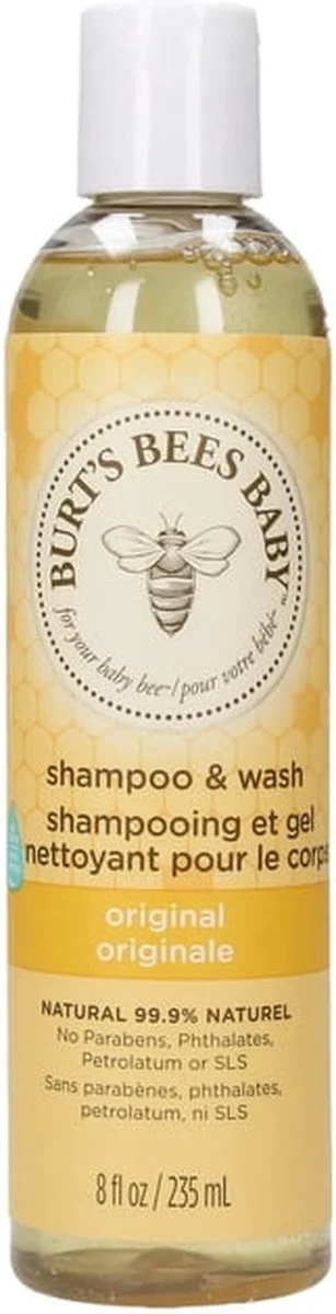 Burt's Bees Baby Shampoo & Body Wash 235ML