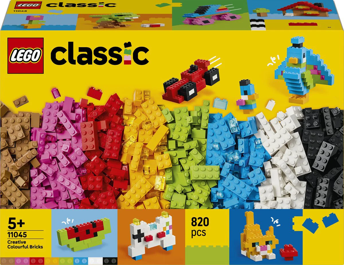 LEGO Classic Kleurrijke creatieve stenen 11045