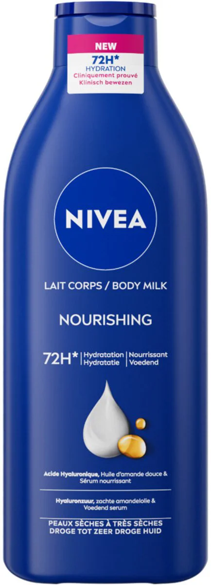 6x NIVEA Bodymilk Verzorgend 400 ml