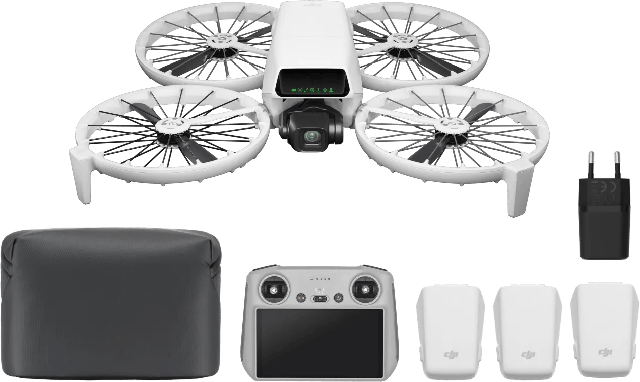 DJI Flip Fly More Combo + BlueBuilt Oplader