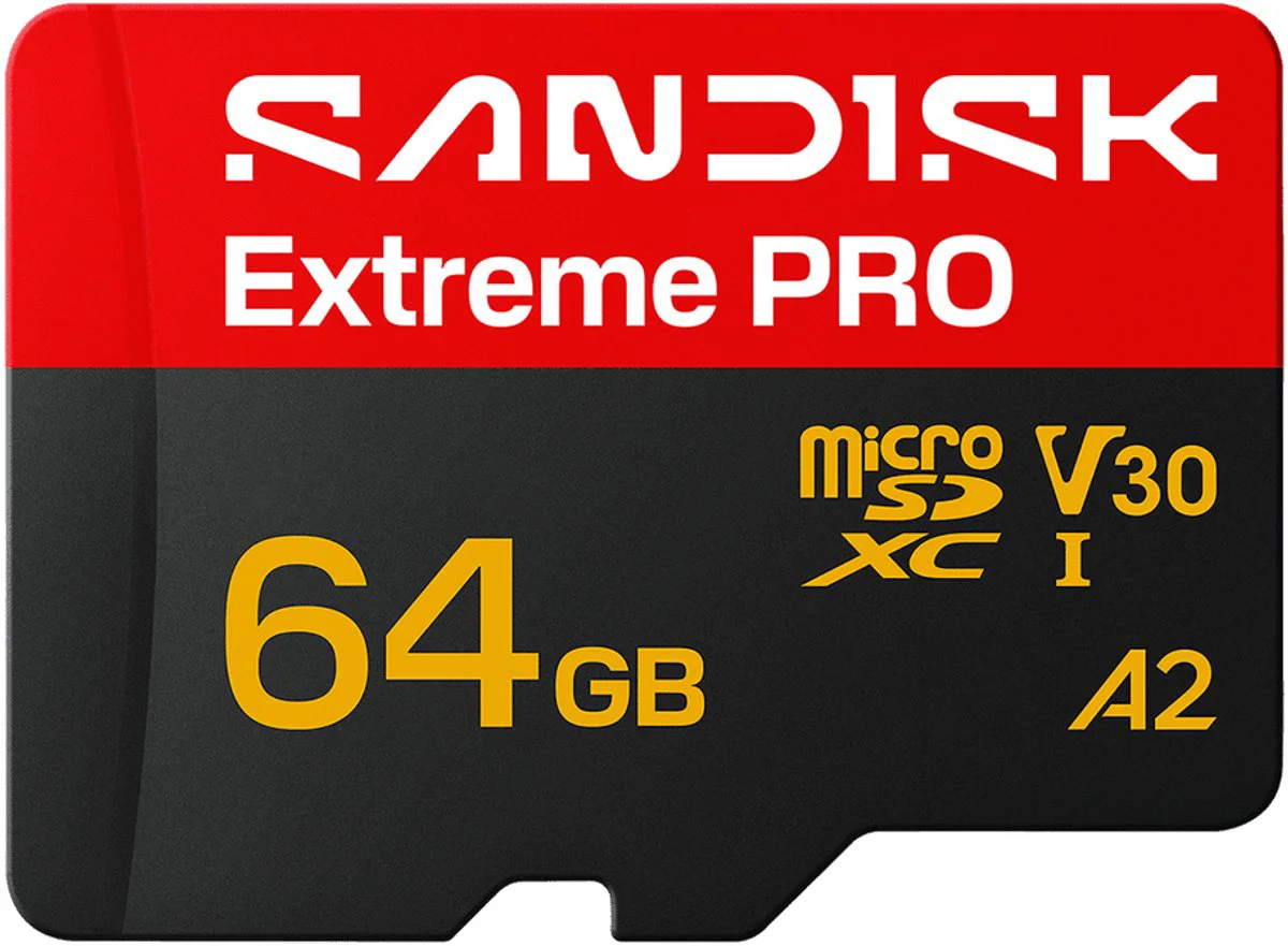 SANDISK Extreme PRO microSDXC 64GB 90MB/s