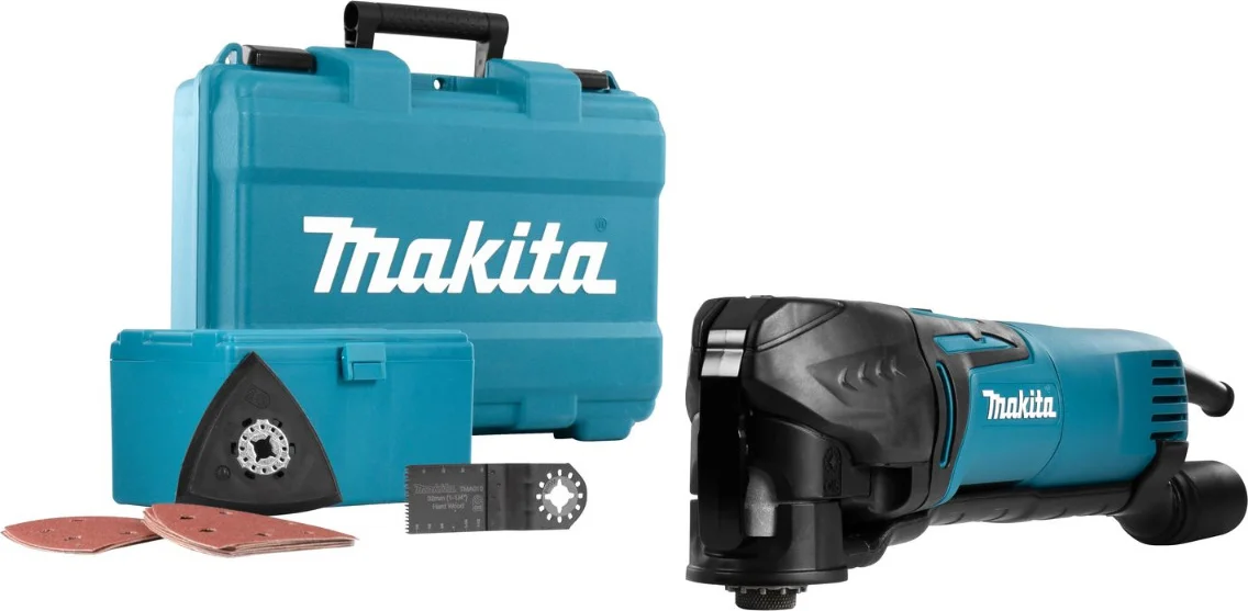 Makita TM3010CX15 Multitool + accessoires 230V in koffer