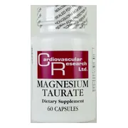 Cardivascular Research Magnesium Tauraat 125mg Capsules 60CP