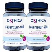 2x Orthica Foliumzuur-400 90 tabletten