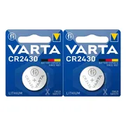2x Varta Lithium Coin CR2430 Blister
