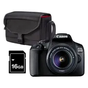 Canon 2000D, 18-55, Tas, 16GB