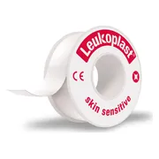3x Leukoplast Hechtpleister 1 m x 2,5 cm Skin Sensitive