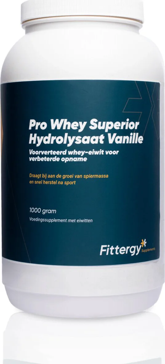 Fittergy Pro Whey Superior Hydrolysate Vanille 1000GR