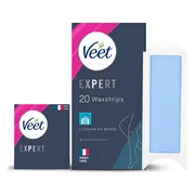 Veet Expert Koude Waxstrips Benen & Lichaam Gevoelige Huid 20ST