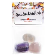 Happy Stones Gouden Driehoek 3ST