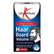 2x Lucovitaal Haar & Baard Volume 30 capsules