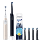 Oral-B iO 2 Duo Pack Zwart en Roze Value Pack